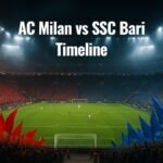 A dramatic scene of a packed Serie A stadium at night, divided color sides showing two rival fanbases waving flags, intense derby atmosphere, ultra-realistic sports photography,