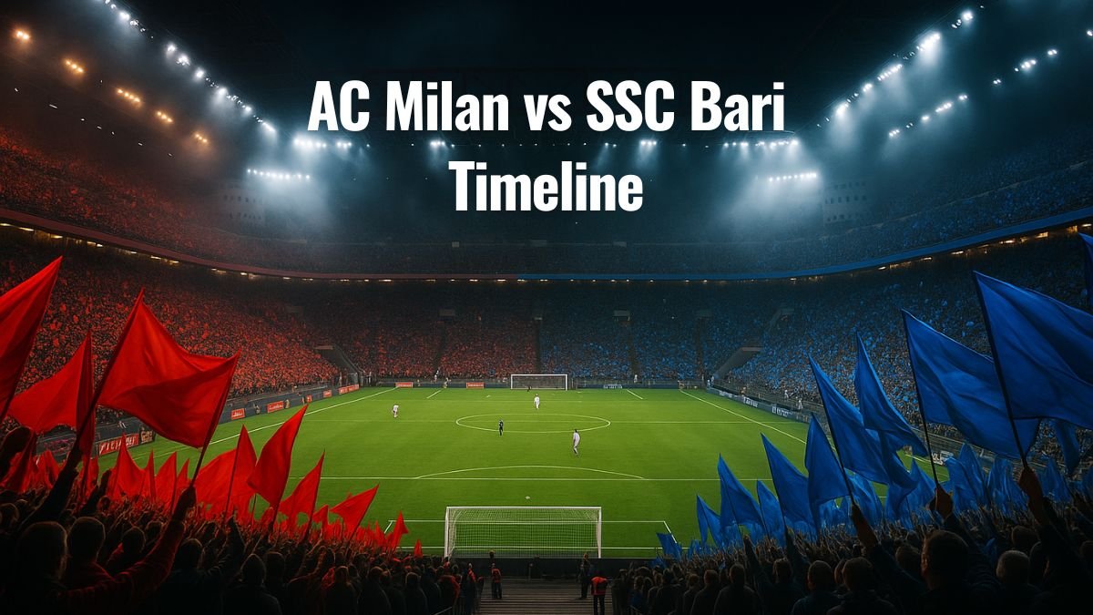 A dramatic scene of a packed Serie A stadium at night, divided color sides showing two rival fanbases waving flags, intense derby atmosphere, ultra-realistic sports photography,