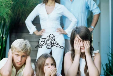 Image is about wife annoyed at children who is been defeated by a daughter in Wrestle.. AITA for Letting My Wife Wrestle Our Daughter Even Though I Knew She’d Lose