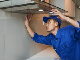 A professional guy from mrbairduct cleaning air duct to Removes the Lingering Smell of Renovation Dust