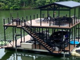 Aluminum Docks for Properties With Steep Shorelines