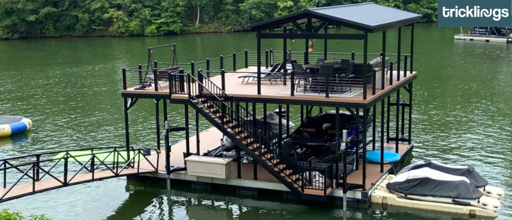 Aluminum Docks for Properties With Steep Shorelines