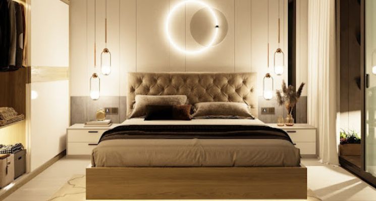 Bedroom with elegant style