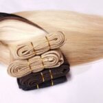 Clip in hair extensions