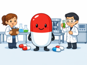 Capsule Manufacturing illustration