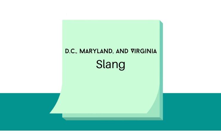 D.C., Maryland, and Virginia slangs