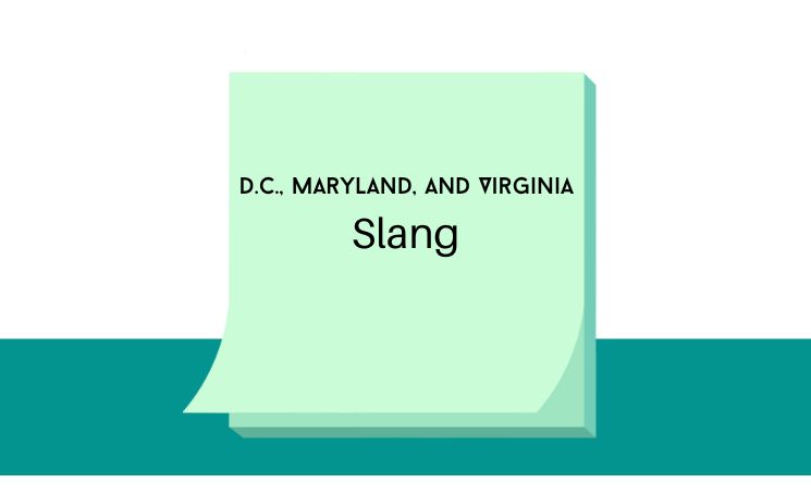 D.C., Maryland, and Virginia slangs