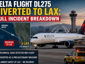delta flight dl275 diverted lax