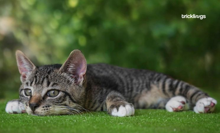 Cats alternate between light naps and deep, restorative sleep