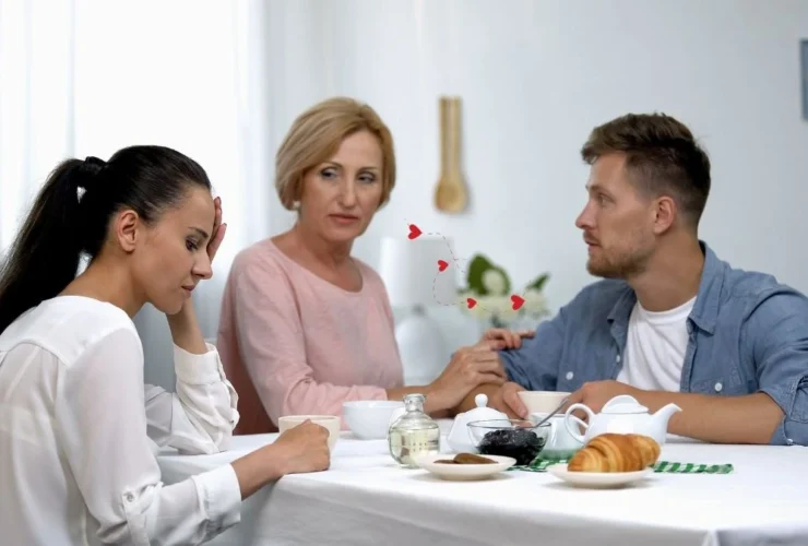 mother-in-law despising girlfriend of son, overprotection - AITA for suggesting my boyfriend’s mother wants to marry her own son