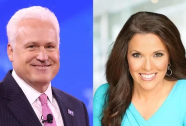 Mercedes Colwin, attorney and legal analyst, and Matt Schlapp, conservative political lobbyist, shown together to clarify their distinct identities and relationship.