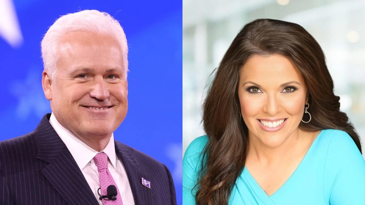 Mercedes Colwin, attorney and legal analyst, and Matt Schlapp, conservative political lobbyist, shown together to clarify their distinct identities and relationship.