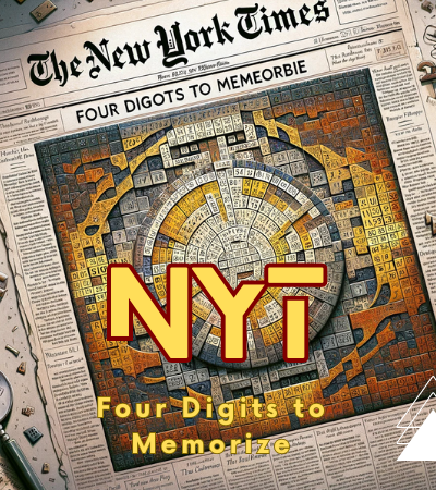 Four Digits to Memorize NYT