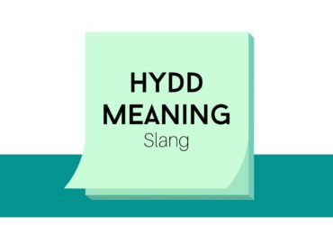 HYDD Slang Mean in Texting