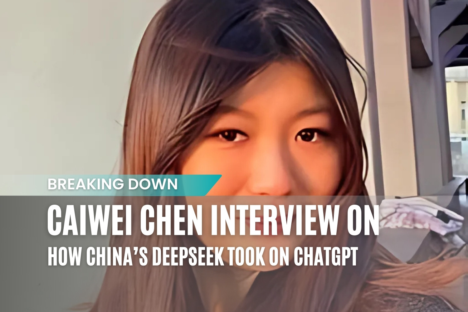 MIT Tech Review’s Caiwei Chen explains how DeepSeek matches ChatGPT’s power