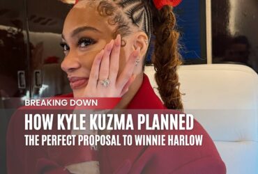 Winnie Harlow custom 8.5-carat oval-cut engagement ring