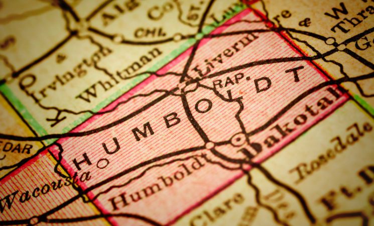 Humboldt County Map