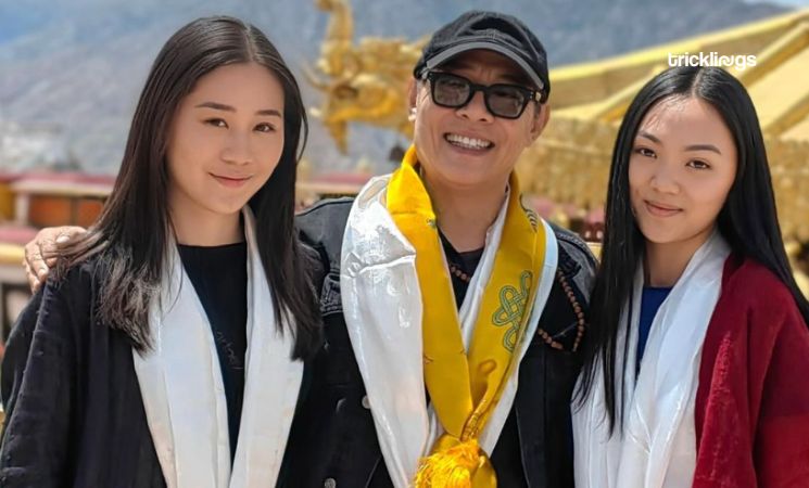 Jet Li recently accompanied his daughters on a pilgrimage to Lhasa