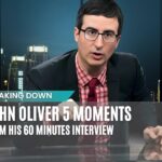 John Oliver 60 Minutes Interview