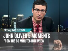 John Oliver 60 Minutes Interview