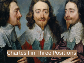 Charles I in Three Positions by van Dyck