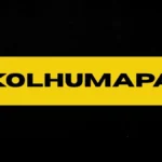 Kolhumapa text on a yellow and black background,