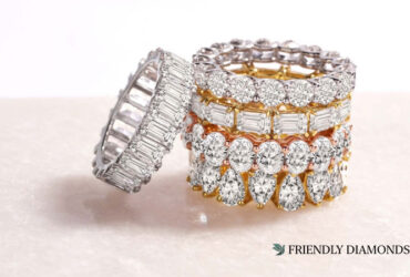 Lab Diamond Eternity Rings