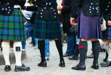 Men in Traditional Kilts