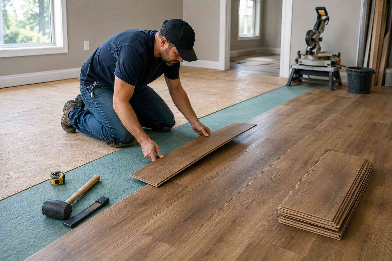 New Flooring Installation