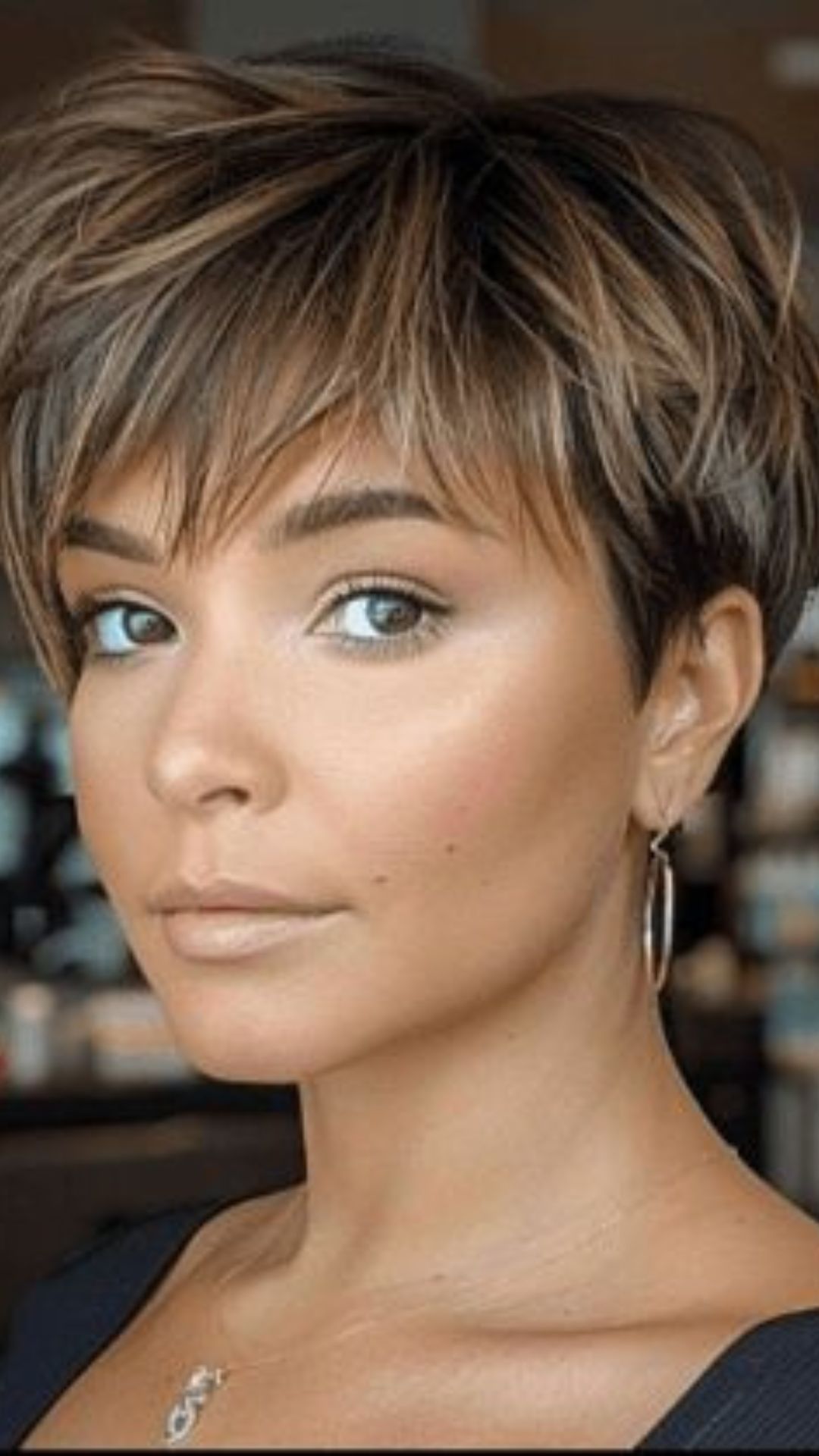 Pixie Cuts to Elevate Your Thick Tresses - Source Pinterest.com