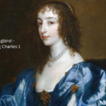 Portrait of Henrietta Maria de Bourbon, Queen of England
