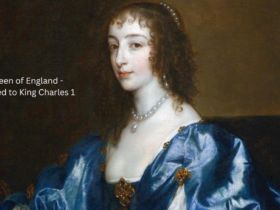 Portrait of Henrietta Maria de Bourbon, Queen of England