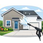 pressure washing for Curb Appeal and Property Value illustration