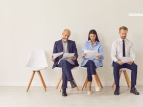 Three Candidates waiting for interview