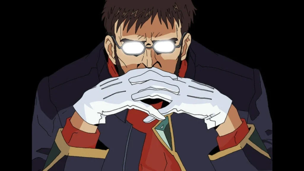 Top 10 Scary Anime Characters Reddit Fans Say Still Haunt Their Minds - Gendo Ikari (Neon Genesis Evangelion)
