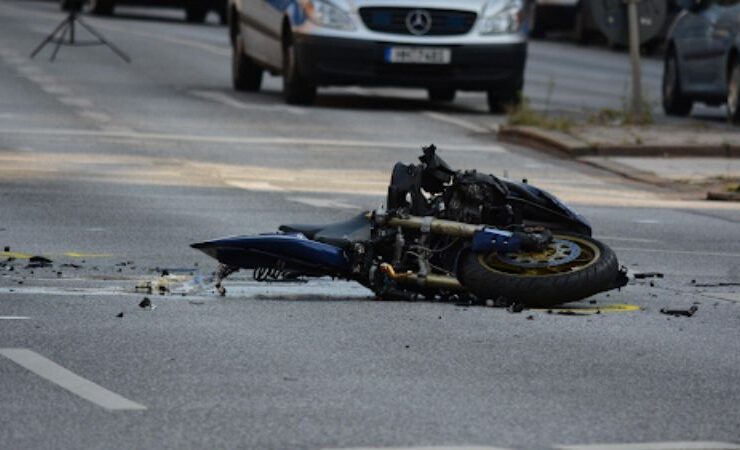 Motorcycle Accident, edited by Tricklings Source: UGC