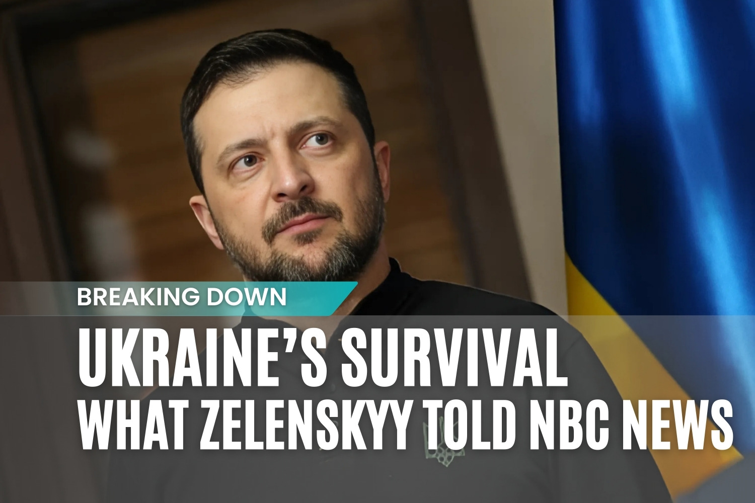 Zelenskyy interview with NBC News