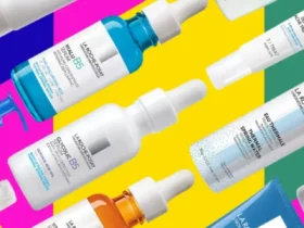 List or collage of product names (e.g., Effaclar Duo, Proactiv) with expiration dates.