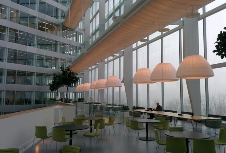 Health Benefits of Linear Light Pendant in Office Spaces