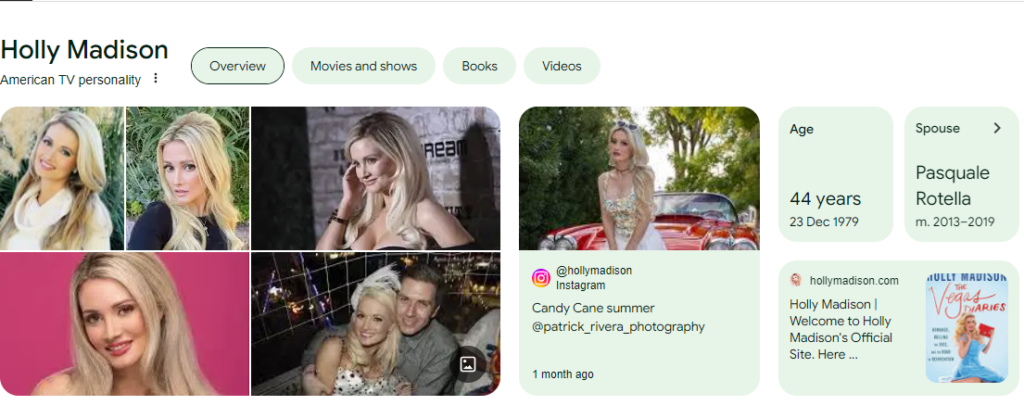 Holly Madison wiki profile