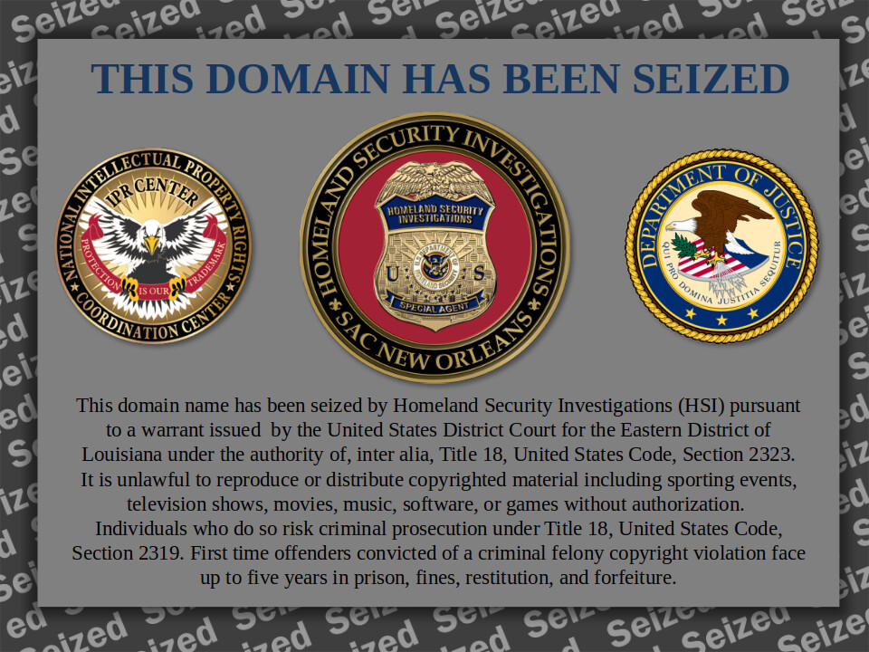 StreamEast domains taken down by Feds