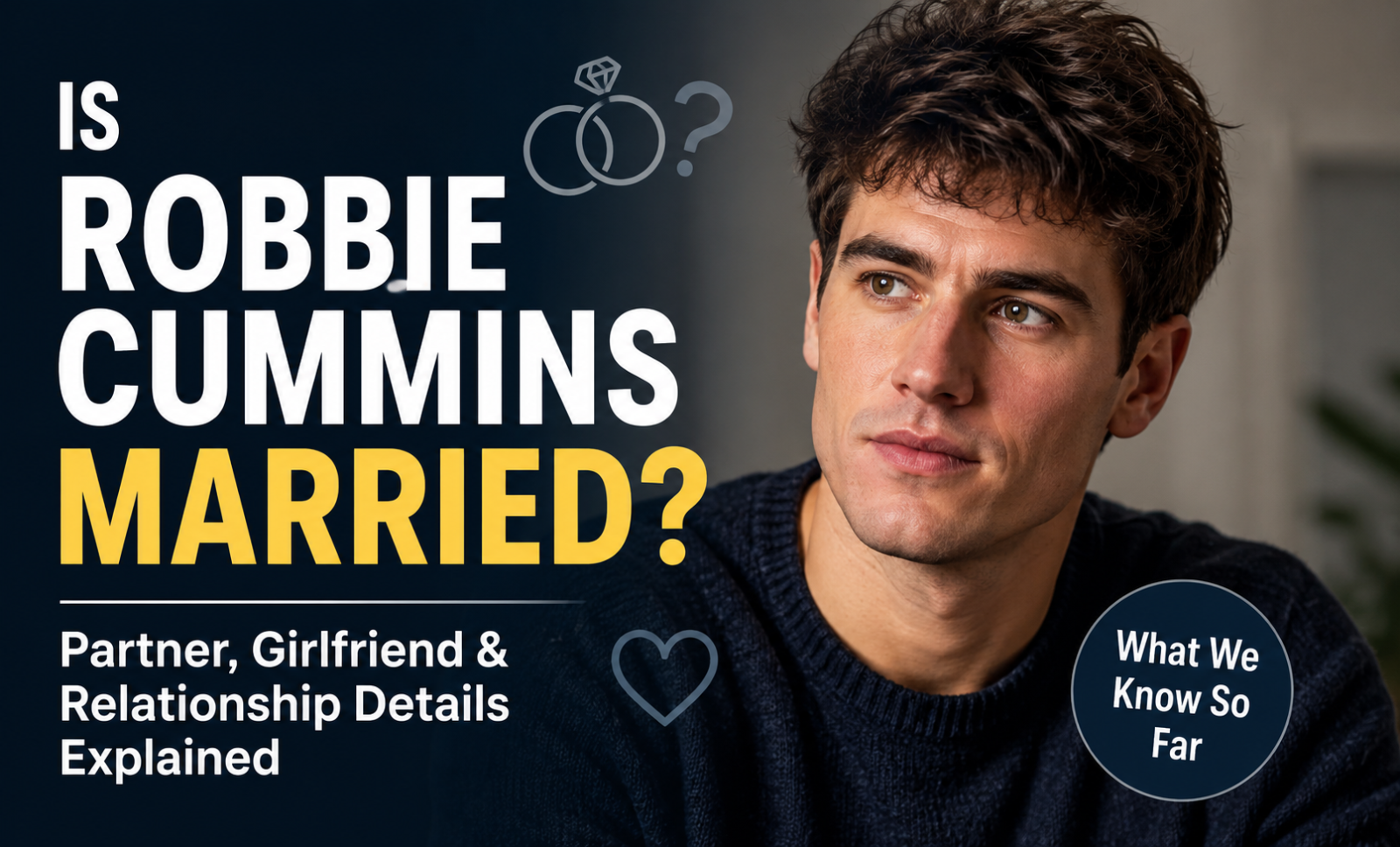 is robbie cummins married