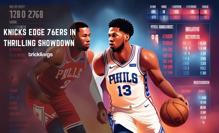 knicks vs 76ers match player stats