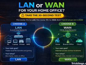 LAN vs WAN 2026 quiz: Choose your setup (home office or global team) to discover best network type in 30 seconds for faster connectivity.