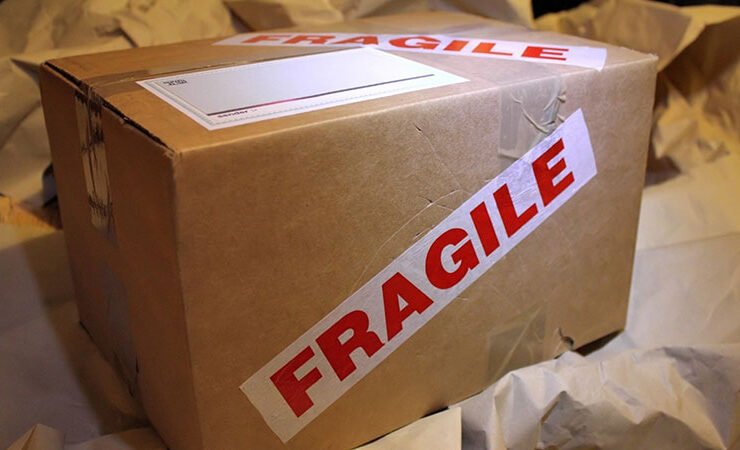 packing fragile