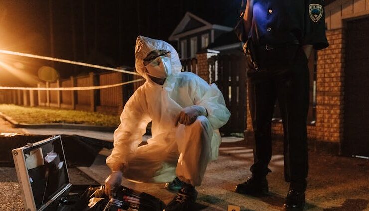 Photo by cottonbro studio - Forensics Investigator Talking to a Policewoman About the Found Evidence