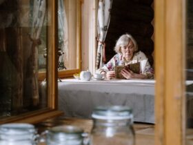 Women spending and reading book in Retirement Villages