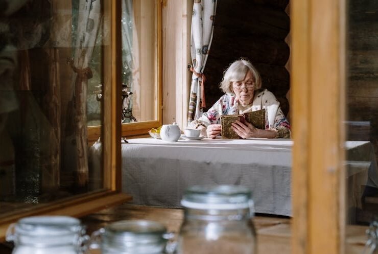 Women spending and reading book in Retirement Villages