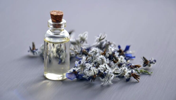 Photo by Mareefe - Selective Focus Photo of Aromatherapy Bottle With Cork Lid