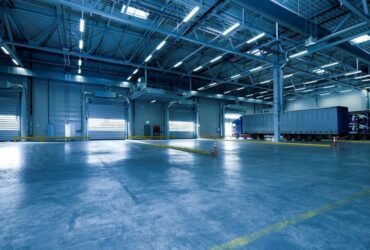 Well-organized industrial facility showing attention to small operational details